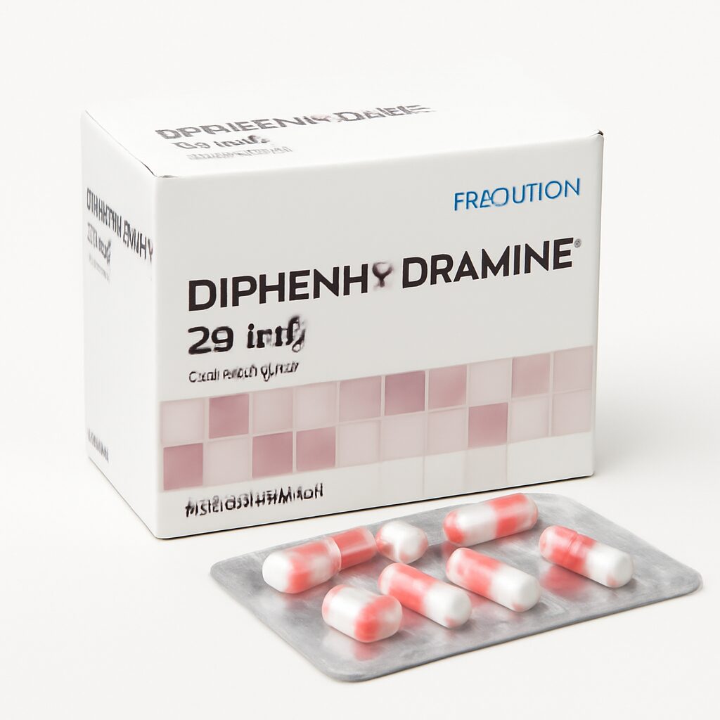 Diphenhydramine 25 mg Capsules