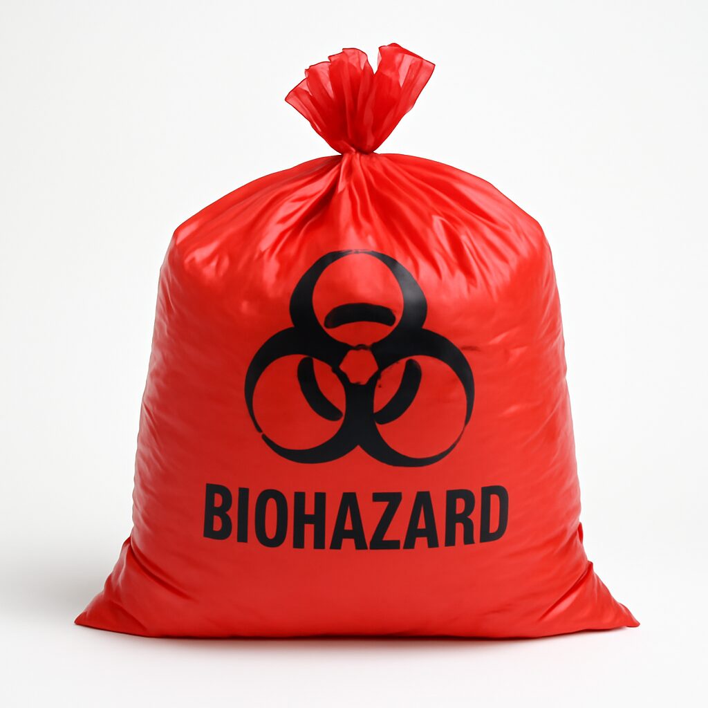Biohazard Bags Red