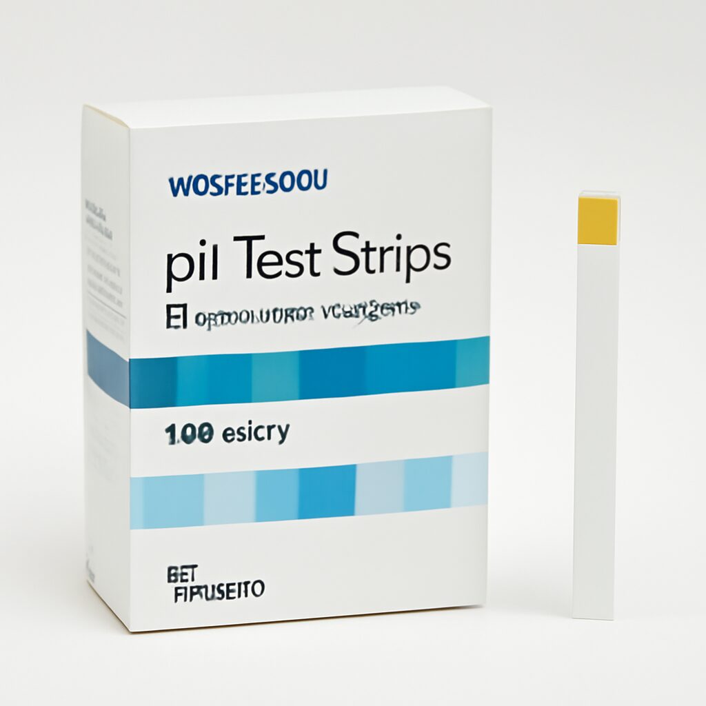 pH Test Strips for Gastric Placement