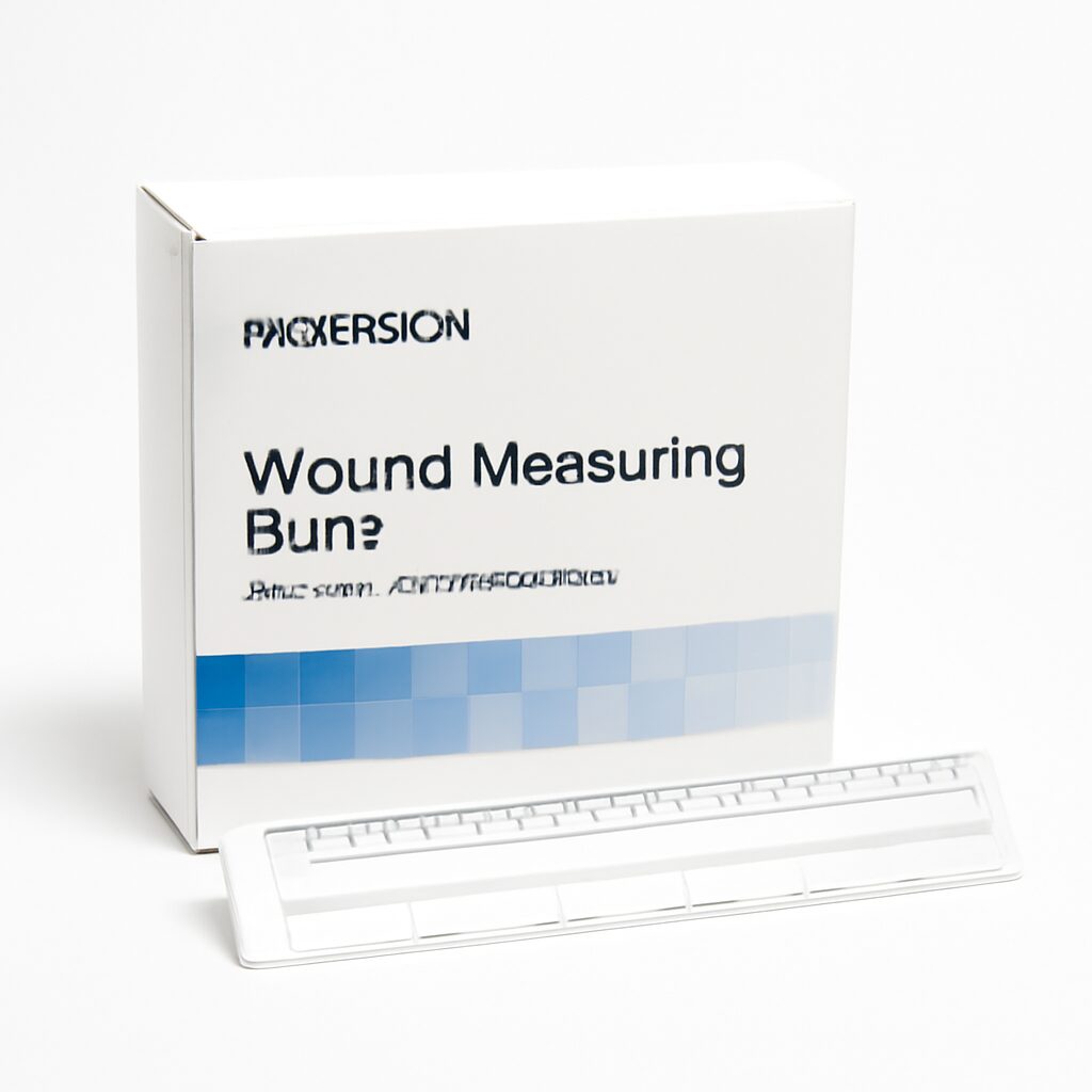 Wound Measuring Ruler