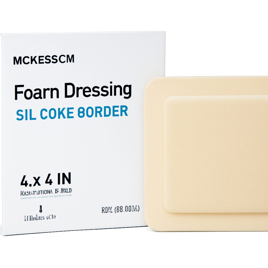 Foam Dressing Silicone Border